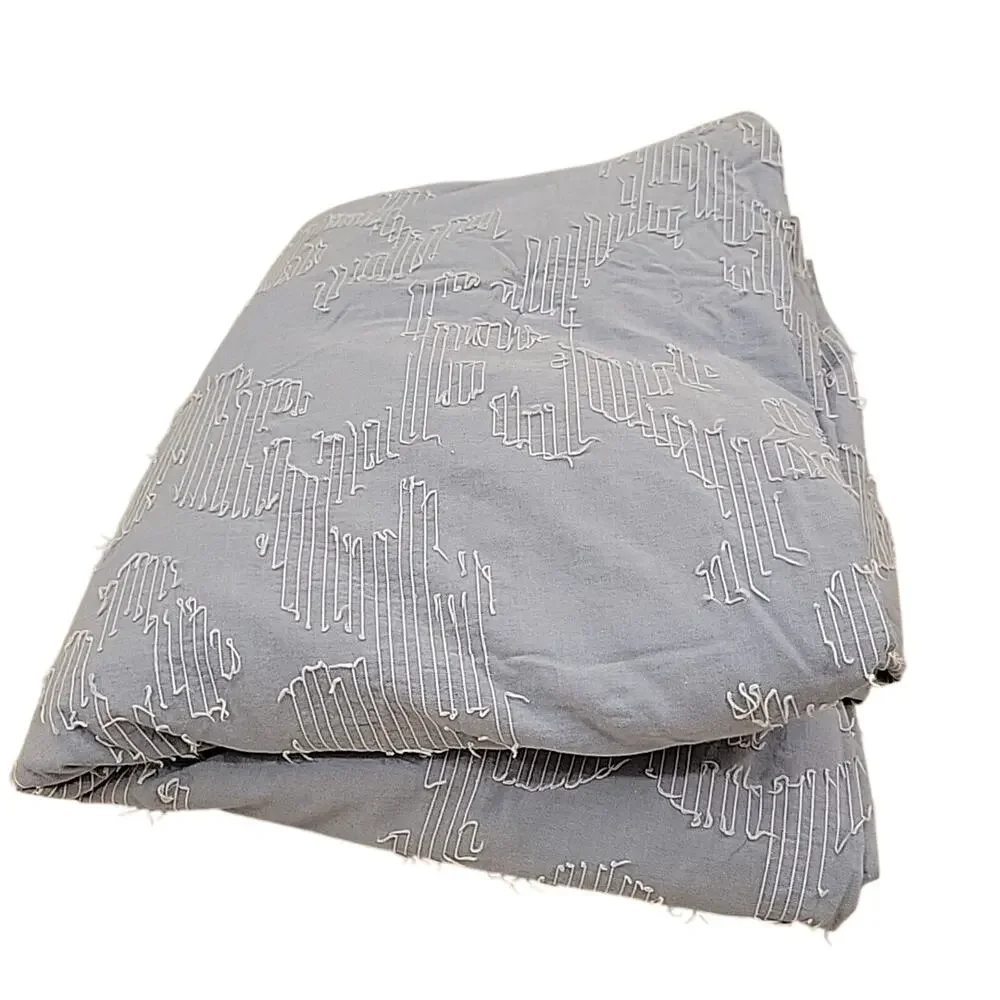 SOFT SURROUNDINGS ANTONIA VISTA BLUE COTTON DUVET KING
